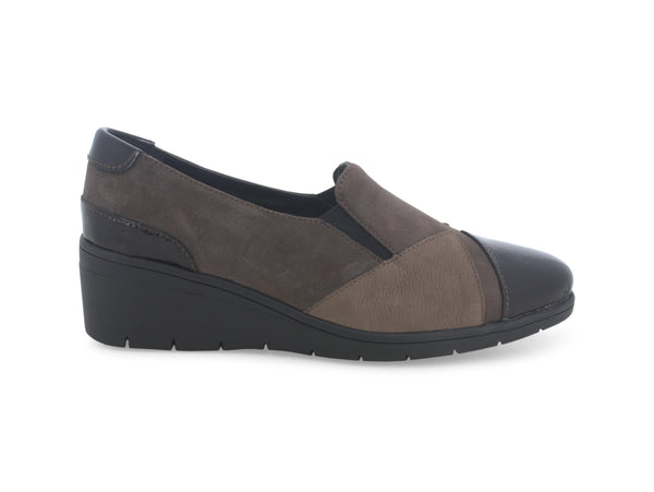 Melluso Donna Scarpe Invernali Zeppa Accollate Camoscio Marrone K91617D-227209